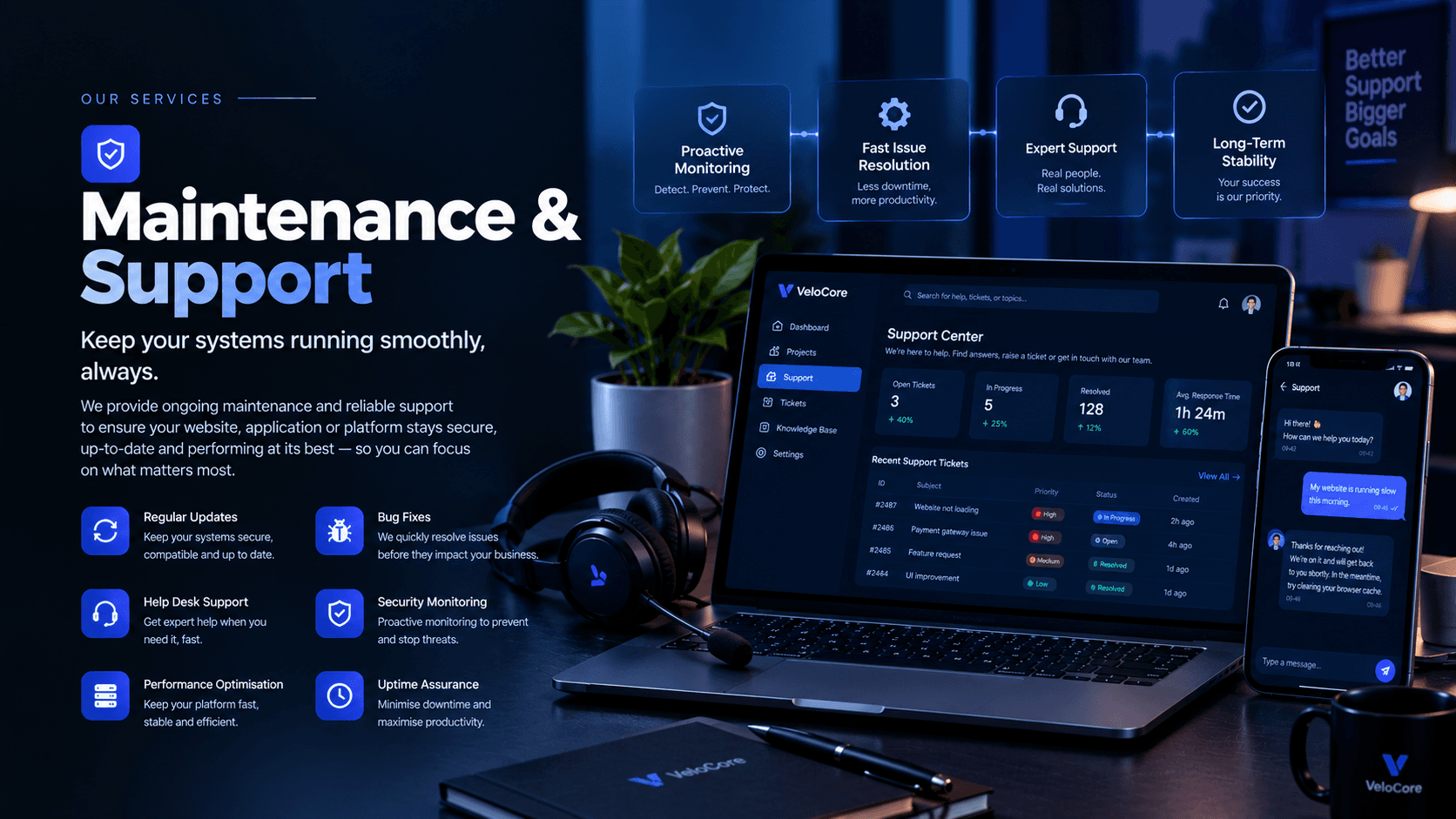 Maintenance & Support
